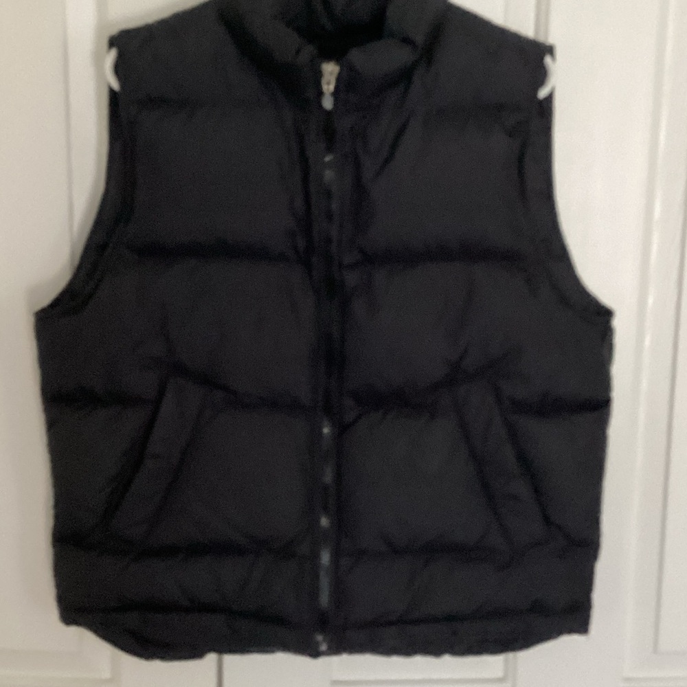 Vintage Eddie Bauer Women's goose down vest, never worn.